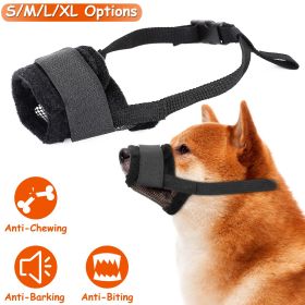 Pet Dog Muzzle Mask Adjustable Dog Mouth Cover